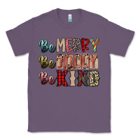 Lavender be merry be jolly be kind Classic Tee - SublimationCraftShop