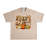 French Oak welcome fall with dogs Urban Heavy Tee - LillyAllenDesigns