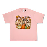 Salmon welcome fall with dogs Urban Heavy Tee - LillyAllenDesigns