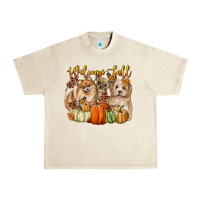 Sandshell welcome fall with dogs Urban Heavy Tee - LillyAllenDesigns