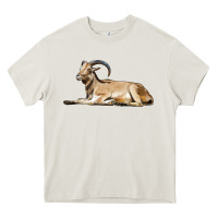 Cream Spanish Goat Heavy Core Tee - LillyAllenDesigns