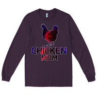 Plum Chicken Mom Long Sleeve Tee - Bettercallsaul