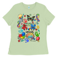 Matcha somebody's loud & proud autism mama Ladies Tee - MaliasSmallBusiness