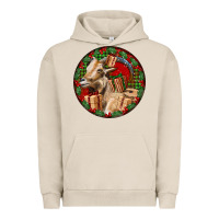 Pigment French Oak Spanish Goat Christmas Urban Hoodie - LillyAllenDesigns