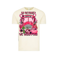 Vintage Arctic in october we wear pink halloween school bus Vintage Tee - LillyAllenDesigns