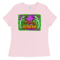 Bubblegum Pink witchy woman hands Ladies Tee - Jasminsmagicworld