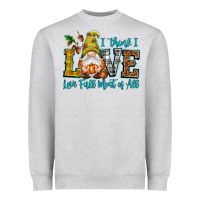 Heather Grey I think i love Fall most of all Heavyweight Sweatshirt - NancyCooperArtShop