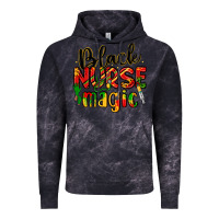 Cloud Black black nurse magic Vintage Hoodie - LillyAllenDesigns