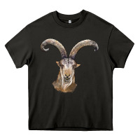 Asphalt spanish goat face Heavy Core Tee - LillyAllenDesigns