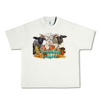 Pistachio pumpkin season with baby sheeps and goat Urban Heavy Tee - LillyAllenDesigns