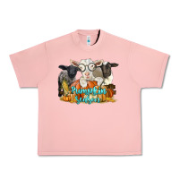 Salmon pumpkin season with baby sheeps and goat Urban Heavy Tee - LillyAllenDesigns