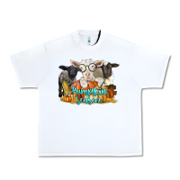 White pumpkin season with baby sheeps and goat Urban Heavy Tee - LillyAllenDesigns