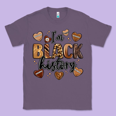 I'm Black History Classic Tee Designed By Lillyallendesigns