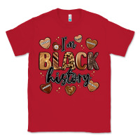 Red i'm black history Classic Tee - LillyAllenDesigns