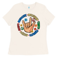 Bone advocate inclusion equity equality accept adapt Ladies Tee - MaliasSmallBusiness