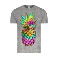 Cloud Rock tie dye pineapple Vintage Tee - JahusDesignShop