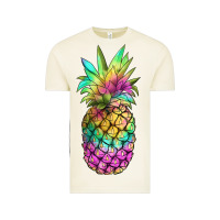 Vintage Arctic tie dye pineapple Vintage Tee - JahusDesignShop