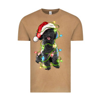 Vintage Camel christmas black poodles dog Vintage Tee - LillyAllenDesigns