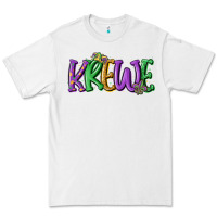 White mardi gras krewe Premium Tee - MaliasSmallBusiness