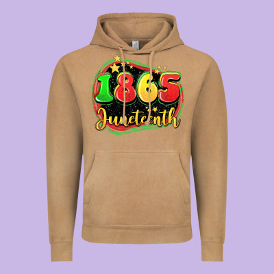 1865 Juneteenth Vintage Hoodie Designed By Lillyallendesigns