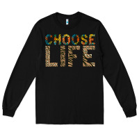 Black Choose life Long Sleeve Tee - Bettercallsaul