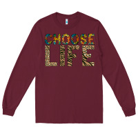 Burgundy Choose life Long Sleeve Tee - Bettercallsaul