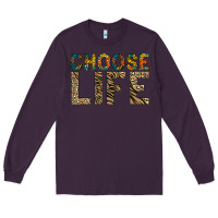 Plum Choose life Long Sleeve Tee - Bettercallsaul