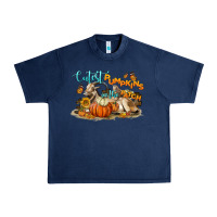 Navy Cutest Pumpkin In The Patch Urban Heavy Tee - LillyAllenDesigns