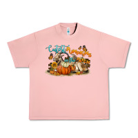 Salmon Cutest Pumpkin In The Patch Urban Heavy Tee - LillyAllenDesigns