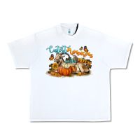 White Cutest Pumpkin In The Patch Urban Heavy Tee - LillyAllenDesigns