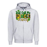 Heather Grey Just call me pinch charming Zipper Hoodie - CowGirlArtShop