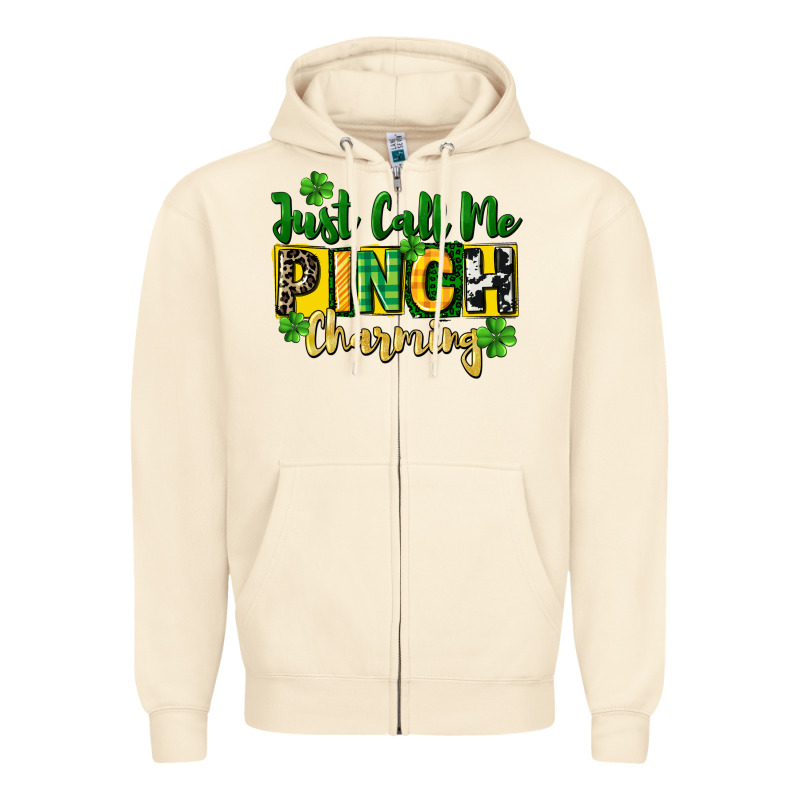 Just Call Me Pinch Charming Zipper Hoodie by CowGirlArtShop | Teevron