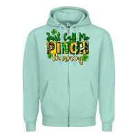 Seafoam Just call me pinch charming Zipper Hoodie - CowGirlArtShop