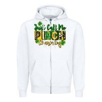 White Just call me pinch charming Zipper Hoodie - CowGirlArtShop