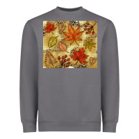 Storm Fall leaves Heavyweight Sweatshirt - NancyCooperArtShop
