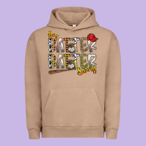 Hey Batter Batter Swing Urban Hoodie Designed By Sublimationcraftshop