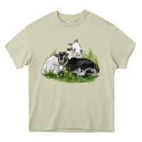 Mossy two baby nigerian dwarf goat Heavy Core Tee - LillyAllenDesigns