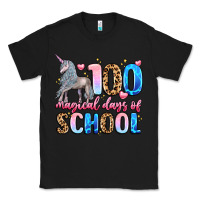 Black 100 magical days of school Classic Tee - LillyAllenDesigns