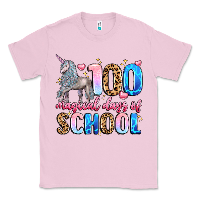 100 Magical Days Of School Classic Tee by LillyAllenDesigns | Teevron
