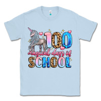 Dusty Blue 100 magical days of school Classic Tee - LillyAllenDesigns