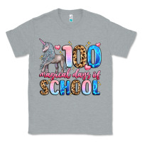Heather Grey 100 magical days of school Classic Tee - LillyAllenDesigns
