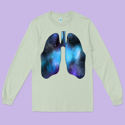 White Lungs Long Sleeve Tee Designed By Bettercallsaul