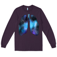 Plum white lungs Long Sleeve Tee - Bettercallsaul