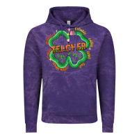 Cloud Purple teacher st patricks day Vintage Hoodie - LillyAllenDesigns