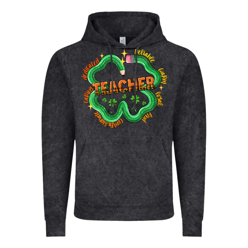 Teacher St Patricks Day Vintage Hoodie by LillyAllenDesigns | Teevron