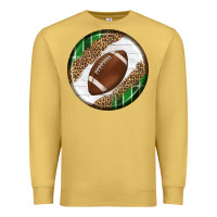 Antique Gold American Football Round Carrings 2 Premium Sweatshirt - BundleAndBundleShop