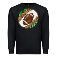 Black American Football Round Carrings 2 Premium Sweatshirt - BundleAndBundleShop