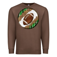 Chestnut American Football Round Carrings 2 Premium Sweatshirt - BundleAndBundleShop