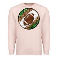 Pale Pink American Football Round Carrings 2 Premium Sweatshirt - BundleAndBundleShop