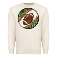 Sandshell American Football Round Carrings 2 Premium Sweatshirt - BundleAndBundleShop